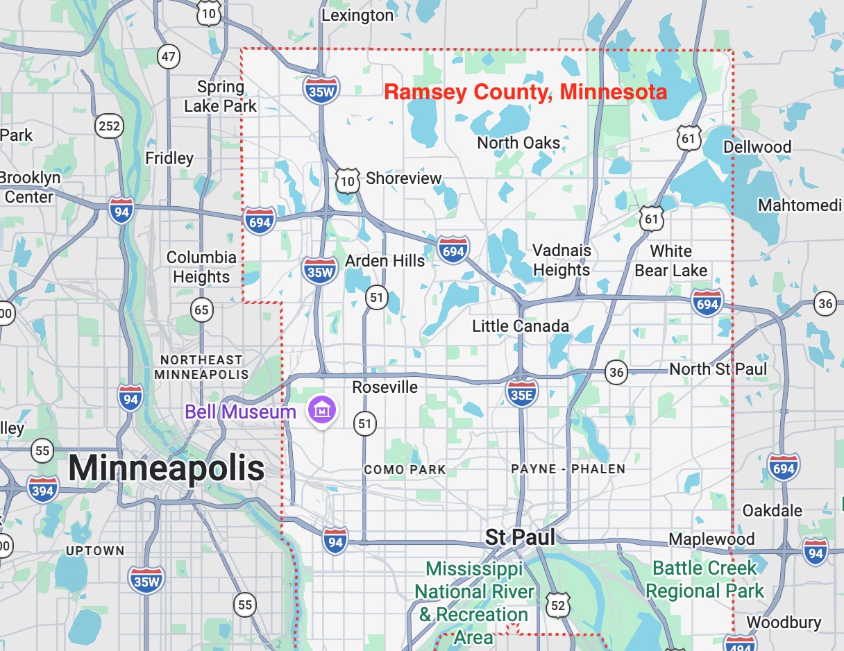 Ramsey County, Minnesota, Mike's birthplace
