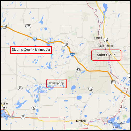 Stearns County, Minnesota.