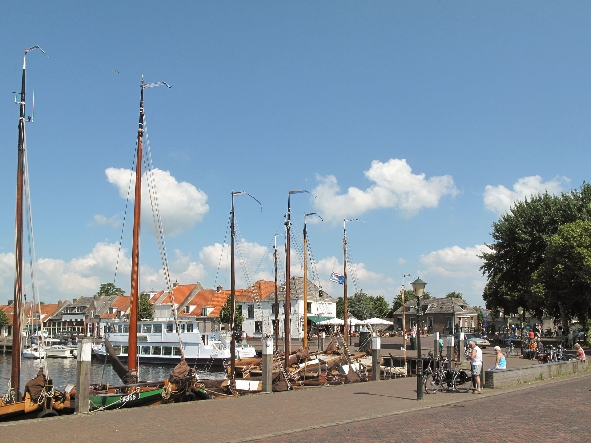 Elburg harbor (Jansje's birthplace) today