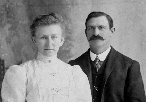 Louis and Anna Riedel