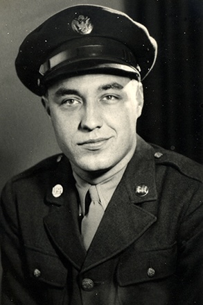 Bill in his Army uniform
