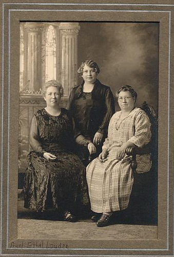 Ethel, Mary, Harriet LaRose