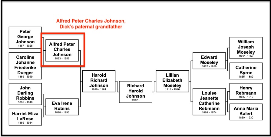 Johnson pedigree chart