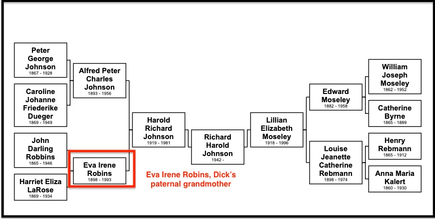 Robins pedigree chart