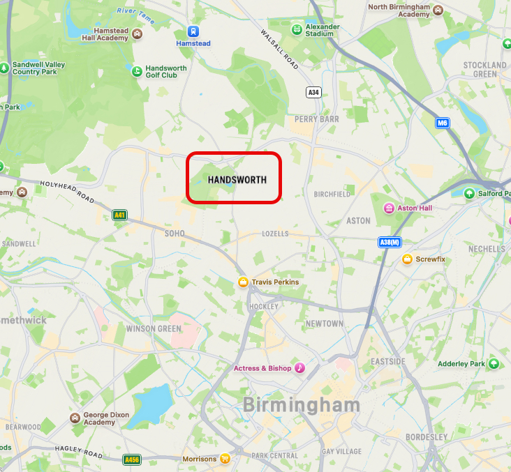 Handsworth, England