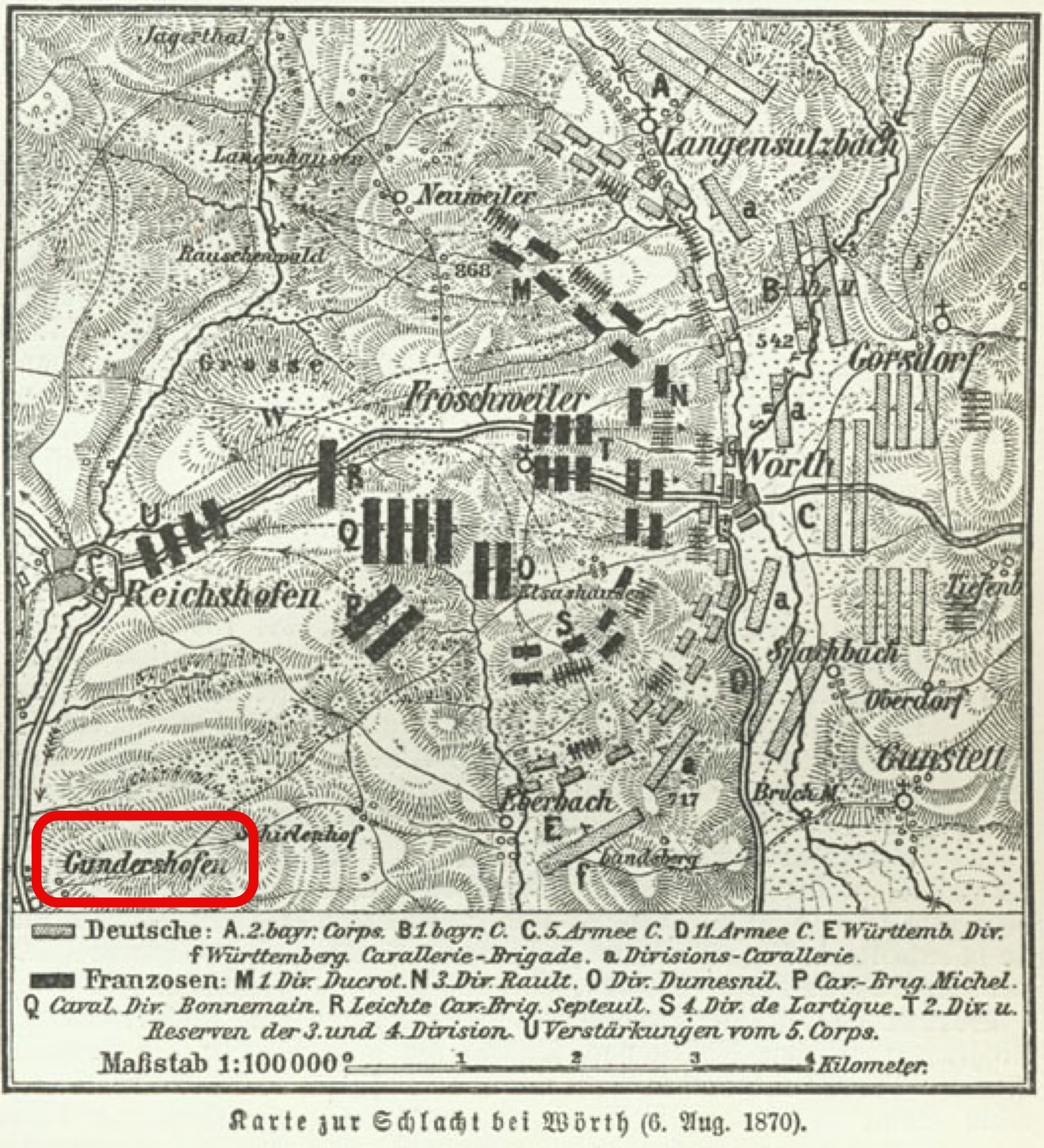 Franco-Prussian War (1870) battlefields near Gundershoffen