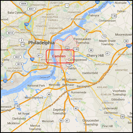 Map of New Jersey
