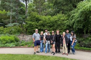 Johnsons and Livengoods at the ARB (landscape aboretum) (grandma and family)