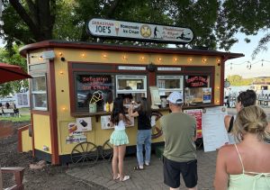 Ice cream at Tonka Trolley